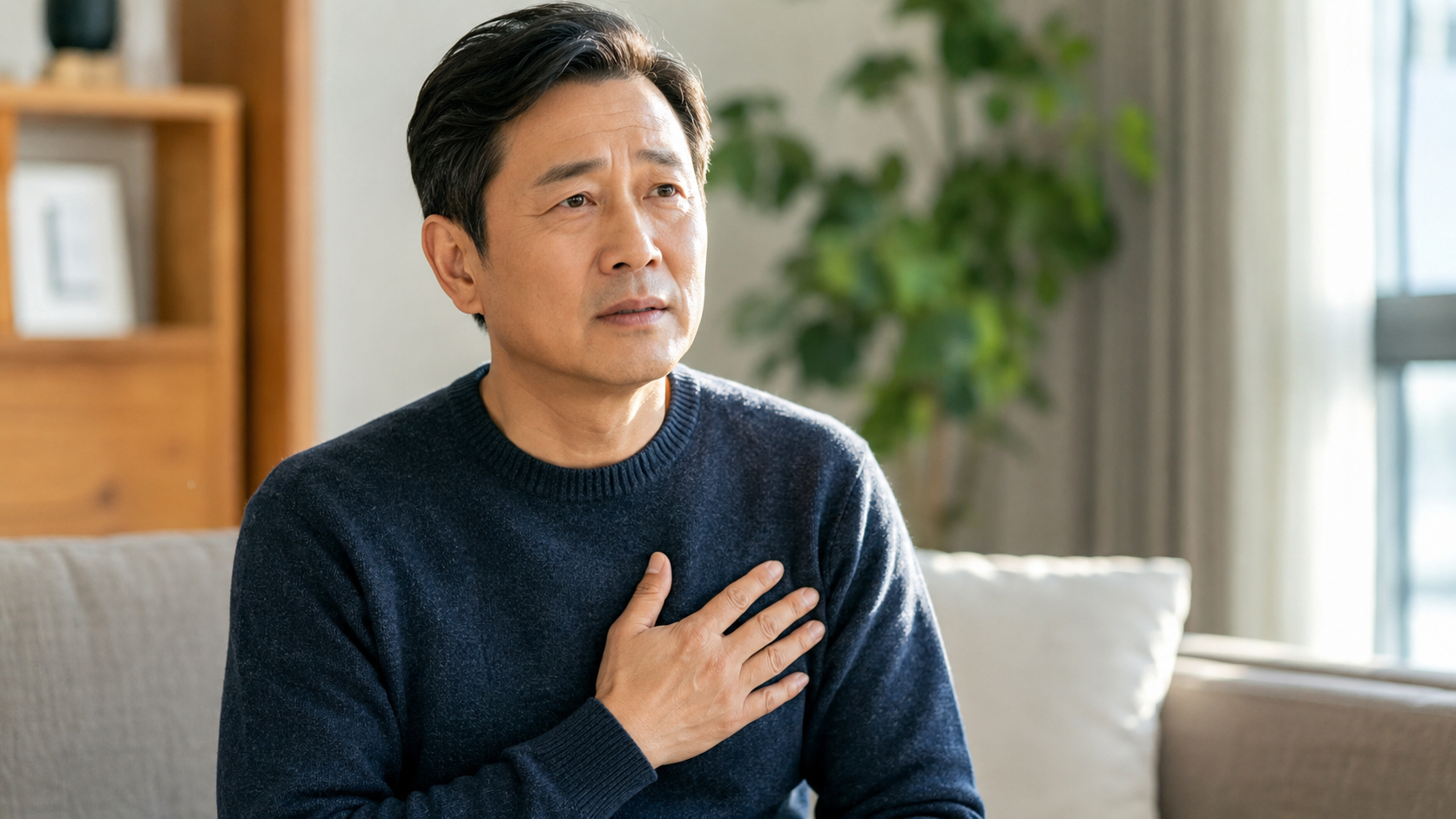 가슴 답답함 원인