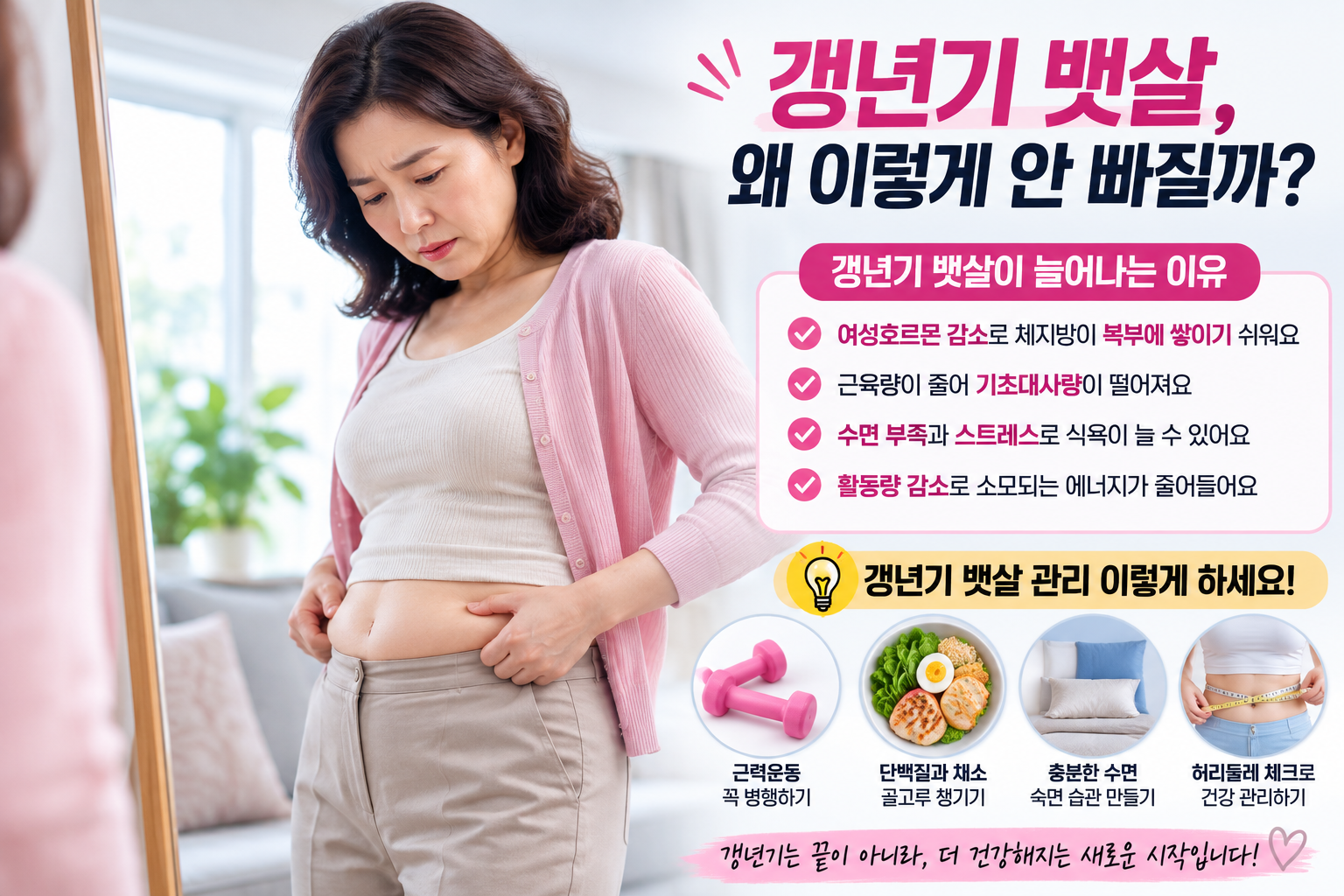 갱년기 뱃살